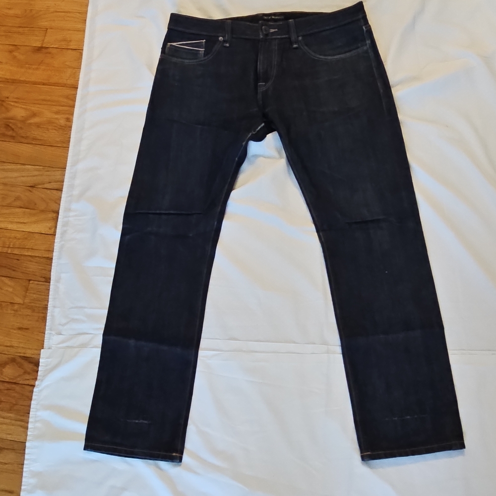 Men's Slim Dark Blue Jeans